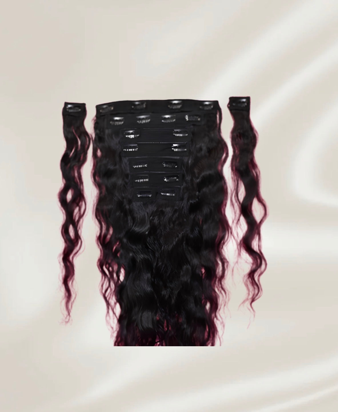 Raw Indian Clip Ins